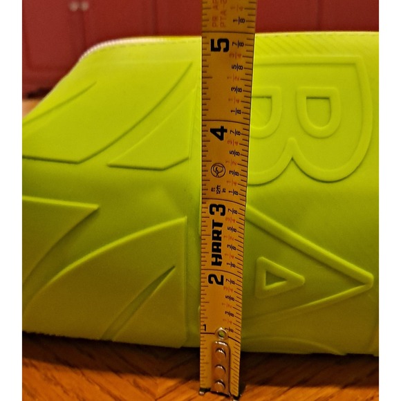 Wurkin Stiffs Doppel D Bag Waterproof Silicone Toiletry Zip Bag Lime Green 10x6 - Picture 10 of 10